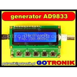 Generator funkcyjny AD9833