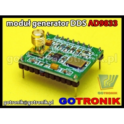 Moduł generatora sygnałowego AD9833 DDS 0,1Hz-25MHz