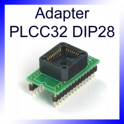 Adapter PLCC32 to DIP28 uniwersalny