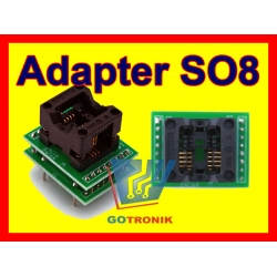 Adapter SO8 na DIP16 do programatorów uniwersalnych