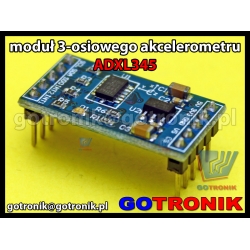Moduł 3-osiowego akcelerometru ADXL345