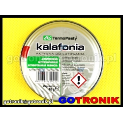 Kalafonia 40g aktywna do lutowania AGT-034