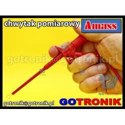 Chwytak pomiarowy czerwony