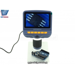 Mikroskop cyfrowy AD106 Andonstar + LCD + 8 Led + statyw