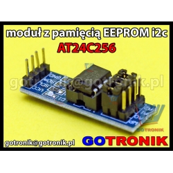 Moduł z pamięcią AT24C256 I2C Serial Eeprom