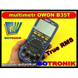 Multimetr uniwersalny B35T Owon TrueRMS + Bluetooth