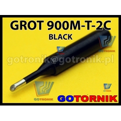 Grot 900M-T-2C BLACK do stacji lutowniczych produkcji Zhaoxin/ Aoyue / PT / WEP / Yihua /