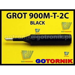 Grot 900M-T-2C BLACK do stacji lutowniczych produkcji Zhaoxin/ Aoyue / PT / WEP / Yihua /