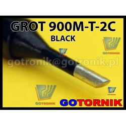 Grot 900M-T-2C BLACK do stacji lutowniczych produkcji Zhaoxin/ Aoyue / PT / WEP / Yihua /