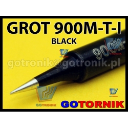 Grot 900M-T-I BLACK do stacji lutowniczych produkcji Zhaoxin/ Aoyue / PT / WEP / Yihua /