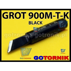 Grot 900M-T-K BLACK do stacji lutowniczych produkcji Zhaoxin/ Aoyue / PT / WEP / Yihua /