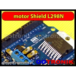 L298N motor shield dla arduino