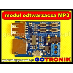 Moduł odtwarzacza plików MP3 audio