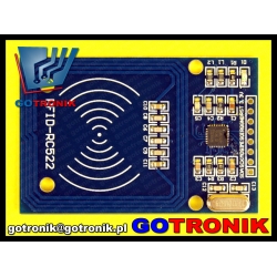 Moduł czytnika RFID RC522 + karta + brelok