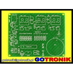 Zegar elektroniczny LED AT89C2051