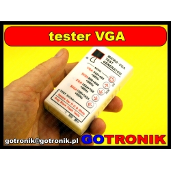 Tester monitorów VGA