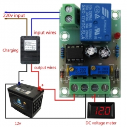 Kontroler regulator ładowania akumulatorów 12V