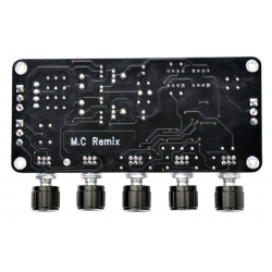 Przedwzmacniacz audio stereo opamp