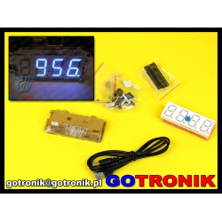 Zegar elektroniczny LED z termometrem