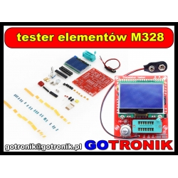 M328 tester elementów elektronicznych - zestaw do samodzielnego montażu KIT/DIY