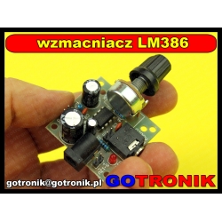 Mini wzmacniacz LM386