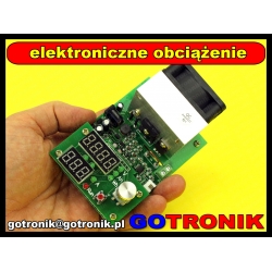 Moduł elektronicznego obciążenia 60W