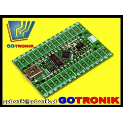 Atmega328P Nano 3.0 CH340 USB + terminal adapter (do przylutowania)