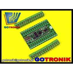 Atmega328P Nano 3.0 CH340 USB + terminal adapter (do przylutowania)