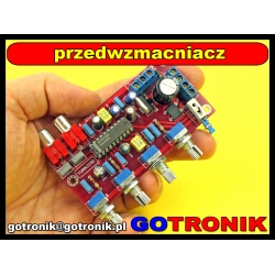 Przedwzmacniacz audio LM1036N