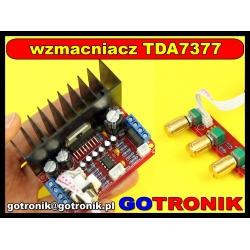 Moduł wzmacniacza mocy 2.1 TDA7377