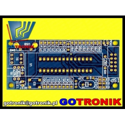 Mini zestaw uruchomieniowy ATmega8 - zestaw do montażu