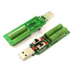 Obciążenie rezystancyjne USB 2 rezystory