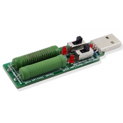 Obciążenie rezystancyjne USB 2 rezystory