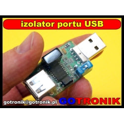 Izolator portu USB 2.0 na ADUM3160