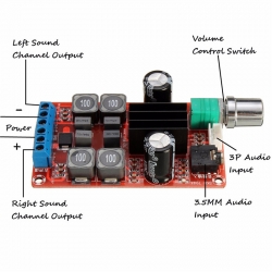 TPA3116D2 wzmacniacz mocy audio 2x50W 5V-24V