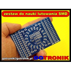 Zestaw do nauki lutowania elementów SMD