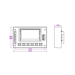 Odtwarzacz MP3 FLAC WAV WMA APE + Bluetooth + USB + SD