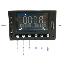 Odtwarzacz MP3 FLAC WAV WMA APE + Bluetooth + USB + SD