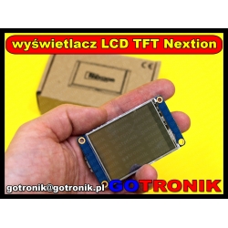 Wyświetlacz LCD TFT przekątna 2.4" 320x240 Nextion