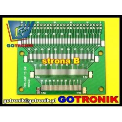 FPC-50p to DIP płytka drukowana do taśm