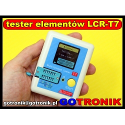 Miernik elementów elektronicznych LCR T-7