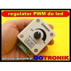 Moduł regulatora PWM - ściemniacz LED