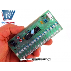 Wskaźnik wysterowania LED sygnału audio