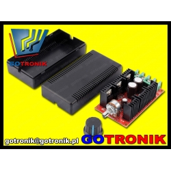 Sterownik PWM 10-50V 40A + obudowa