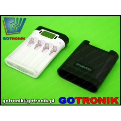 Obudowa powerbank 4 x 18650 czarna