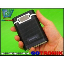 Obudowa powerbank 4 x 18650 czarna