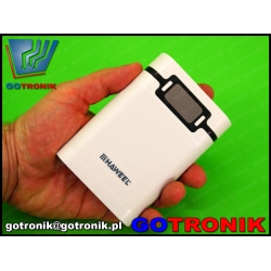 Obudowa powerbank 4 x 18650 biała