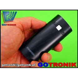 Obudowa powerbank 2 x 18650 czarna