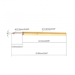 Igła testowa pomiarowa P75-B1 1 pin