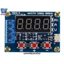 BTE-651 Tester pojemności ogniw ZB2L3 v2.3 Ni-Mh, Ni-Cd, Li-Ion, Li-Pol, Li-Fe, Pb